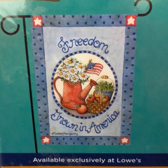 Freedom Grown in America garden flag new - Picture 2 of 5